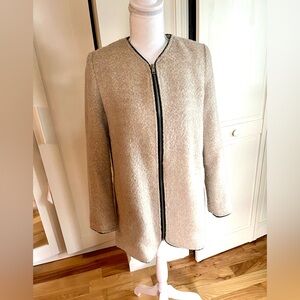 Alpaca Blend Teddy coat size L